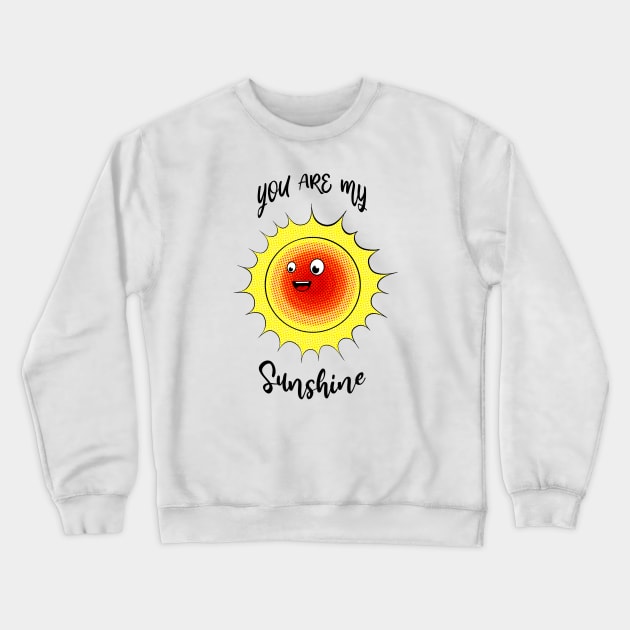 Sunshine Love Crewneck Sweatshirt by Art by Nabes